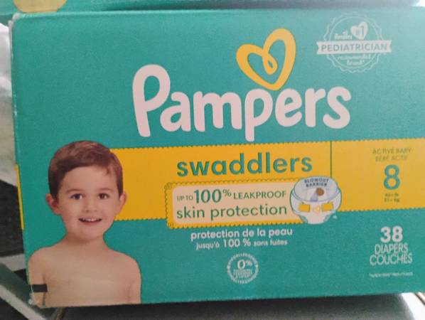 Diapers size 8 1