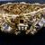 Vintage Rhinestone & Gold Tone Thick Bracelet 1 thumbnail