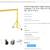 Gorbel Adjustable Height Gantry Crane, 2 Ton Capacity, 7 to 10 ft 3 thumbnail
