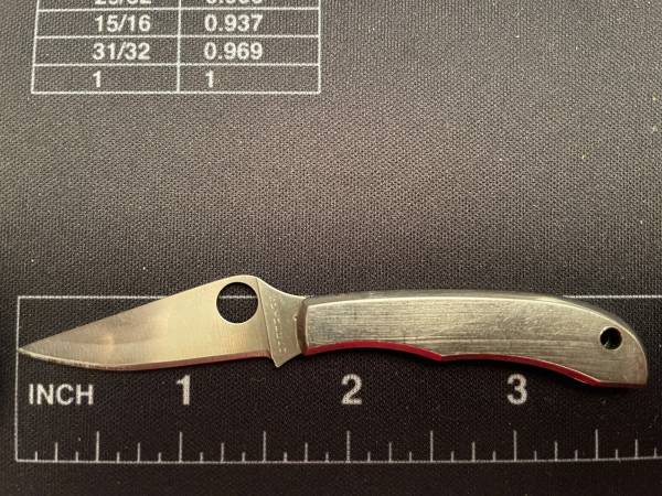 Spyderco knife 1