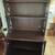 Dining Hutch Storage Sideboard with Bar: Brown Wood 7 thumbnail