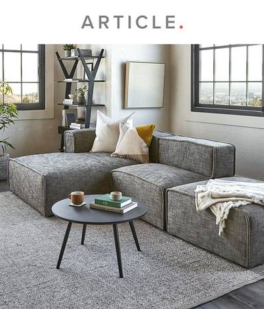 Article Brand Modular Sofa - Couch Gray 1