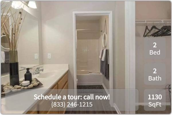 $2,195 / 2br - 1130ft2 - Rent a 1130 sqft 2 bed / 2 bath with washer & dryer! (Citrus Heights)64043664322051120