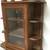 Vintage Glass Tabletop/Hanging Curio Display Cabinet with Finials 3 thumbnail