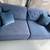 Plush Navy Blue Modular Sectional Sofa Couch 4 thumbnail