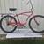 Retro Beach Cruiser All New Candy Red Piranha -  Powder Coated 14 thumbnail