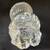 Vtg Clear Cut Lead Crystal Glass Owl Bird Figurine Paper Weight 7 thumbnail