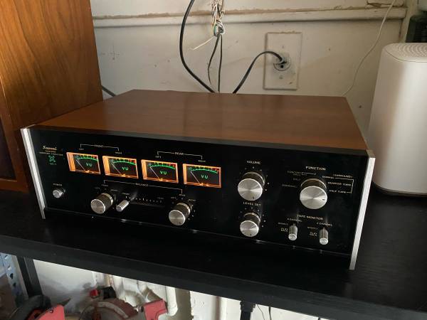 Sansui QS-1 4 Channel Synthesizer Quadraphonic Decoder Maintained