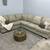 Ashley 3-Piece Beige Sectional Couch 1 thumbnail