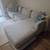 Plush Grey Sectional with pillows 3 thumbnail