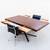 1960s Mid Century Modern Florence Knoll Rosewood Partners Desk 1 thumbnail