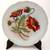 Lot of 4 hand painted decorative 1950's porcelain plates BEAUTY!! 4 thumbnail