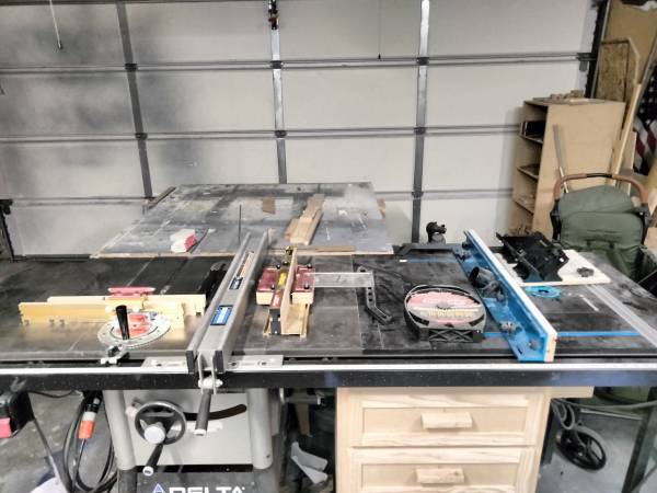 Table saw router table combination 1
