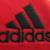 ADIDAS Boy's Track Zippered JACKET - Red and black - Sz 14/16 4 thumbnail