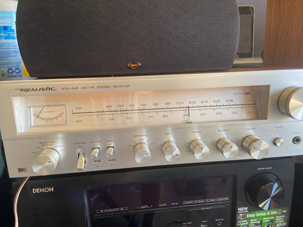 Realistic STA-64B receiver 1