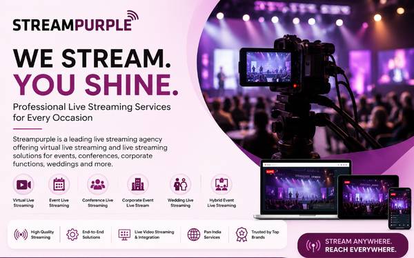 Virtual Live Streaming Services by Streampurple 1