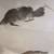 Framed Asian Watercolor Fish Painting 8 thumbnail
