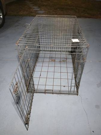 36" dog cage size 36" length.  22" Wide. 24" Height 1