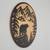 Bear on Cliff – Solar Wood Burning – Rustic Wall Hanging 5 thumbnail