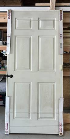 New Six Panel Interior Door - general for sale - by owner - craigslist