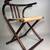 Vintage Mid Century Modern Bentwood Folding Thone Chair 2 thumbnail