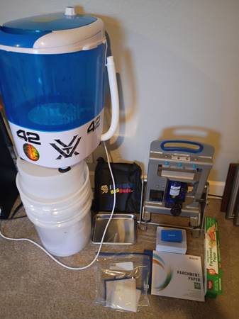 Flower washing setup 1