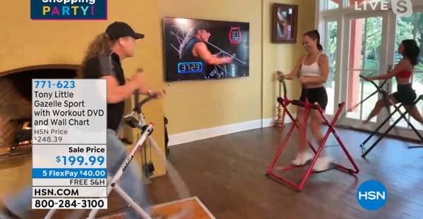 TONY LITTLE’S GAZELLE SPORT ! NEW IN BOX! 1