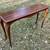 Solid Cherry Wood Sofa Table Queen Anne 3 thumbnail