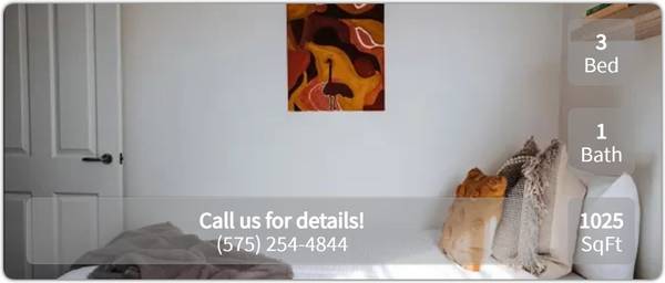 $829 / 3br - 1025ft2 - For affordable living in Las Cruces, check out this 3 bed, 1 bath! (Las Cruces)63867374114947122