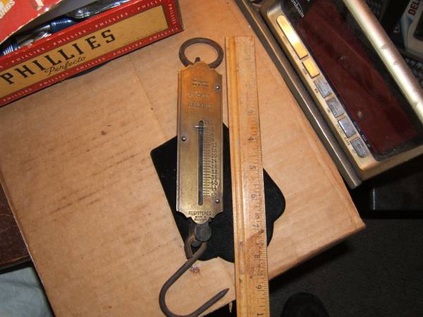 Vintage  Pocket Balance Scale, Made in Germany 50lb 1