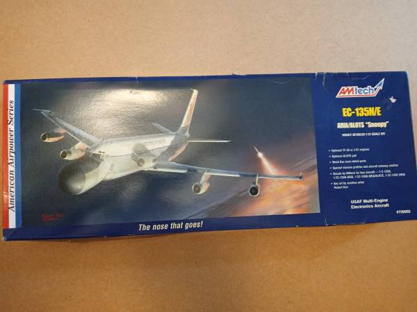 Open Box Unbuilt AMtech 1/72 Scale EC-135N/EC ARIA/ALOTS Model Kit 1
