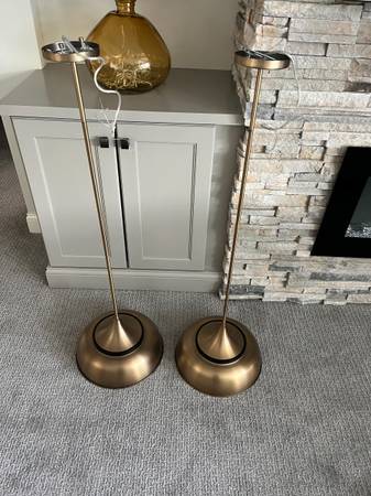Ceiling kitchen lights- Brass (2) Price Reduced 1