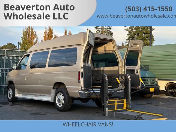 2008 Ford E350 Econoline Wheelchair Van- 1-OWNER / 78K MI / 48 RECORDS 1