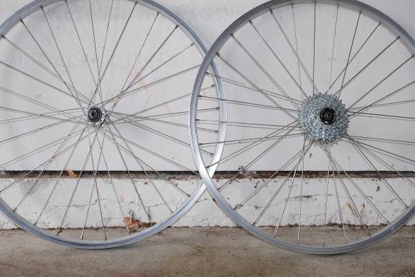 26" DEORE LX  7-Speed Wheelset (SILVER) 1