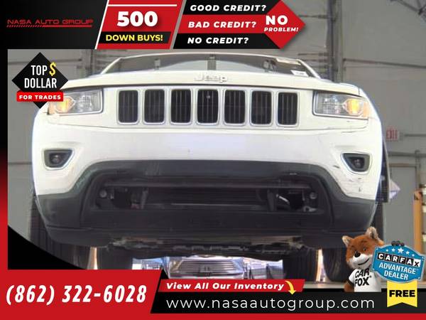 2014 Jeep Grand Cherokee 4WDLimited 4 WDLimited 4-WDLimited - $6,999 (The price in this ad is the downpayment)63615061861249122