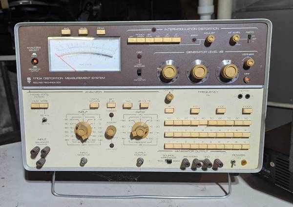 Sound Technologies 1710A Audio Mesurement &Distortion Analyzer 1