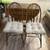 Antique Wilhelm Gate Leg table and 2 chairs 4 thumbnail