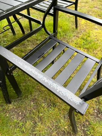 Outdoor table with chairs 1