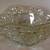 Vintage Serving Bowl Thick Heavy Cut Glass Unique Shape 1 thumbnail