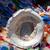 VINTAGE NEIMAN MARCUS WHITE LEATHER BUCKET HAT W/FRINGE 3 thumbnail