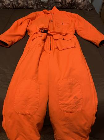 Blaze orange coverall 1