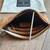 Clio Goldbrenner Leather Clutch, Light Brown 3 thumbnail