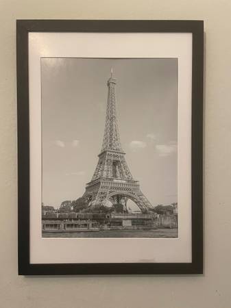 Eiffel Tower Small 15x11 Framed Print Art Picture Frame Paint Painting 1