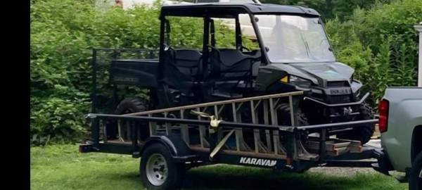 Polaris UTV 2020 Ranger Crew.Trailer, Plow,Roof,Windshield,Winch 1