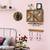 NEW Sunix Rustic Wooden Jewelry Organizer Wall Mounted Holder 9 thumbnail