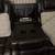 Brown leather recliner sofa 2 thumbnail