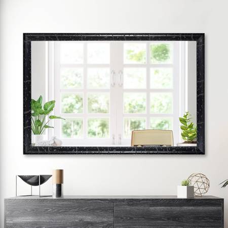 Black wall mirror, NEW 1