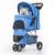 MoNiBloom 3 Wheels Pet Dog Cat Stroller for Small Medium Dogs Cats, Fo 1 thumbnail