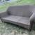 Indoor outdoor Brown faux rope wicker patio porch sofa 2 thumbnail