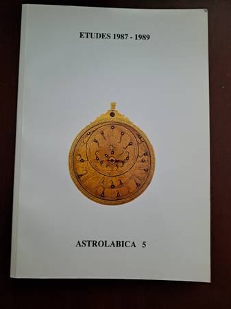 Astrolabica 5 Reference on Astrolabes 1